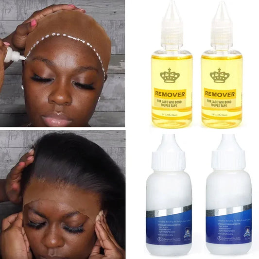 Closure lace Glue Remover Wig Installation Kit